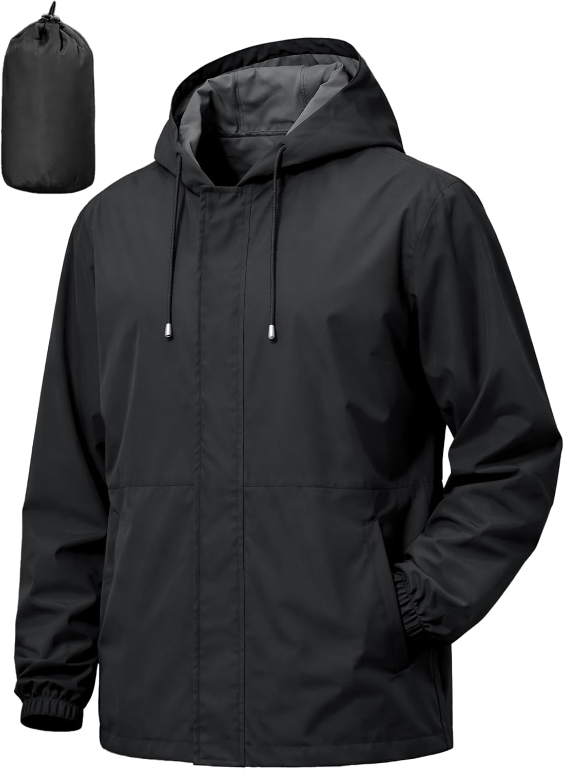 Lightweight Packable Cycling Rain Jacket