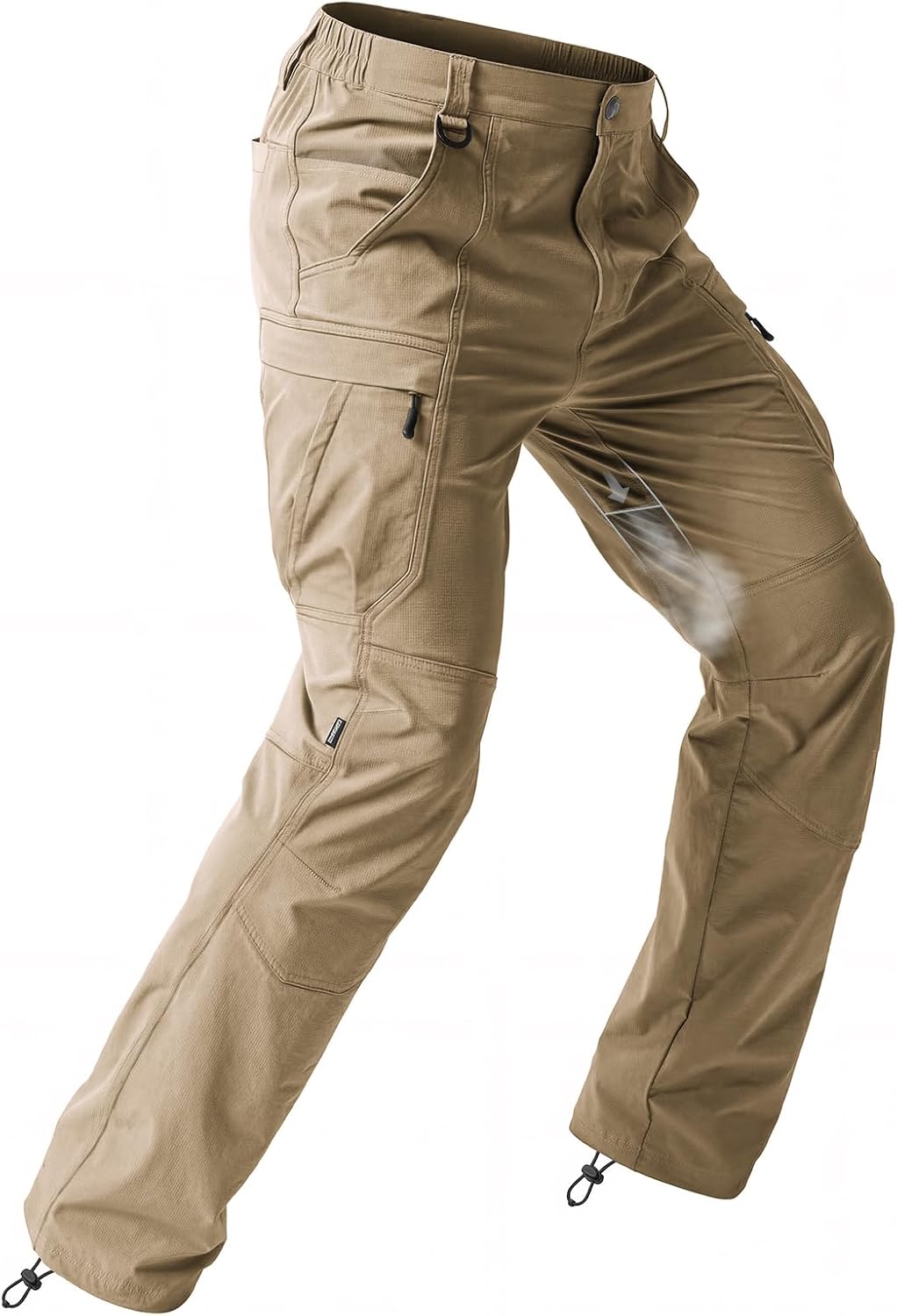 Breathable Quick-Dry Hiking Pants with 7 Pockets