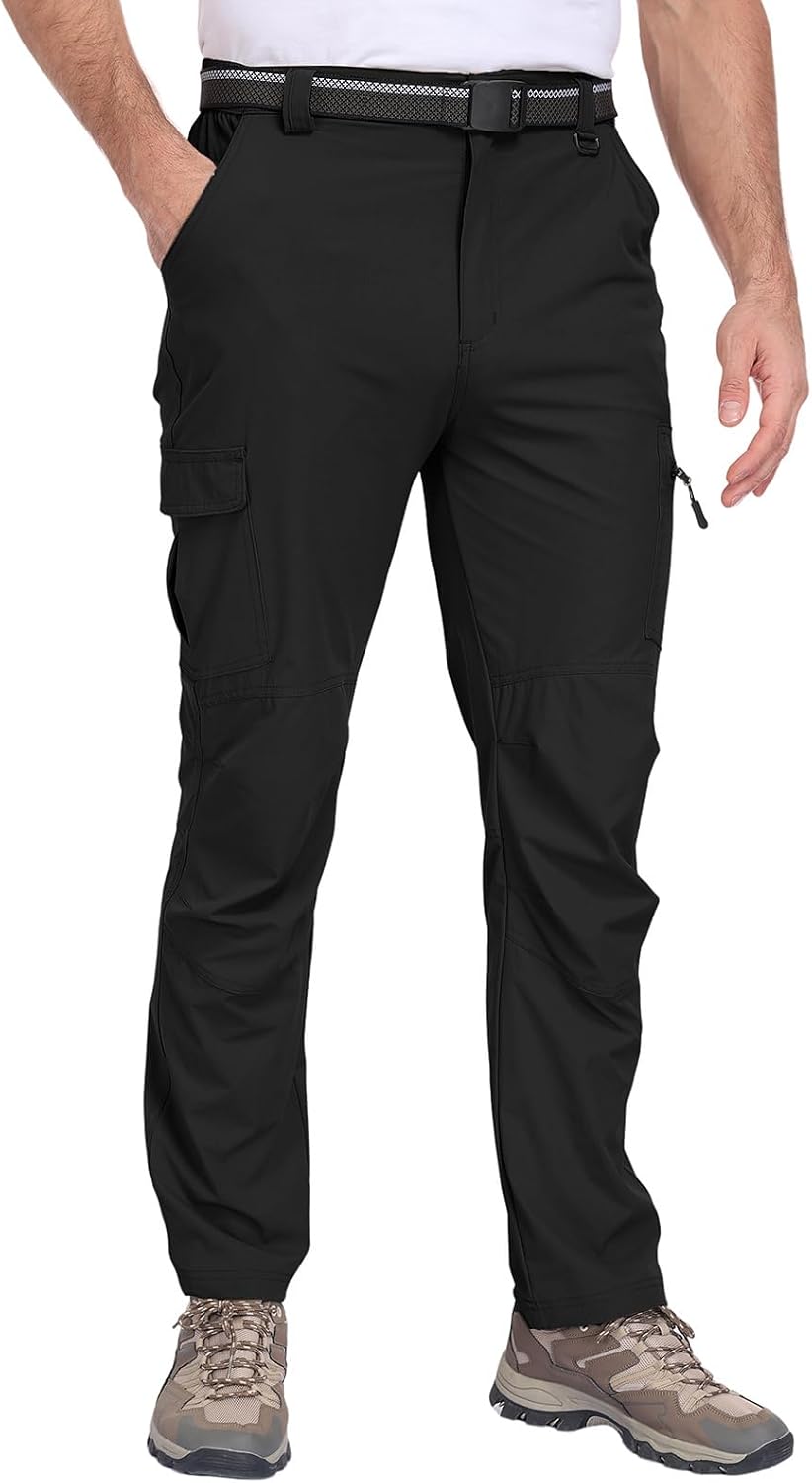 Lightweight Water-Resistant Quick-Dry Cargo Pants