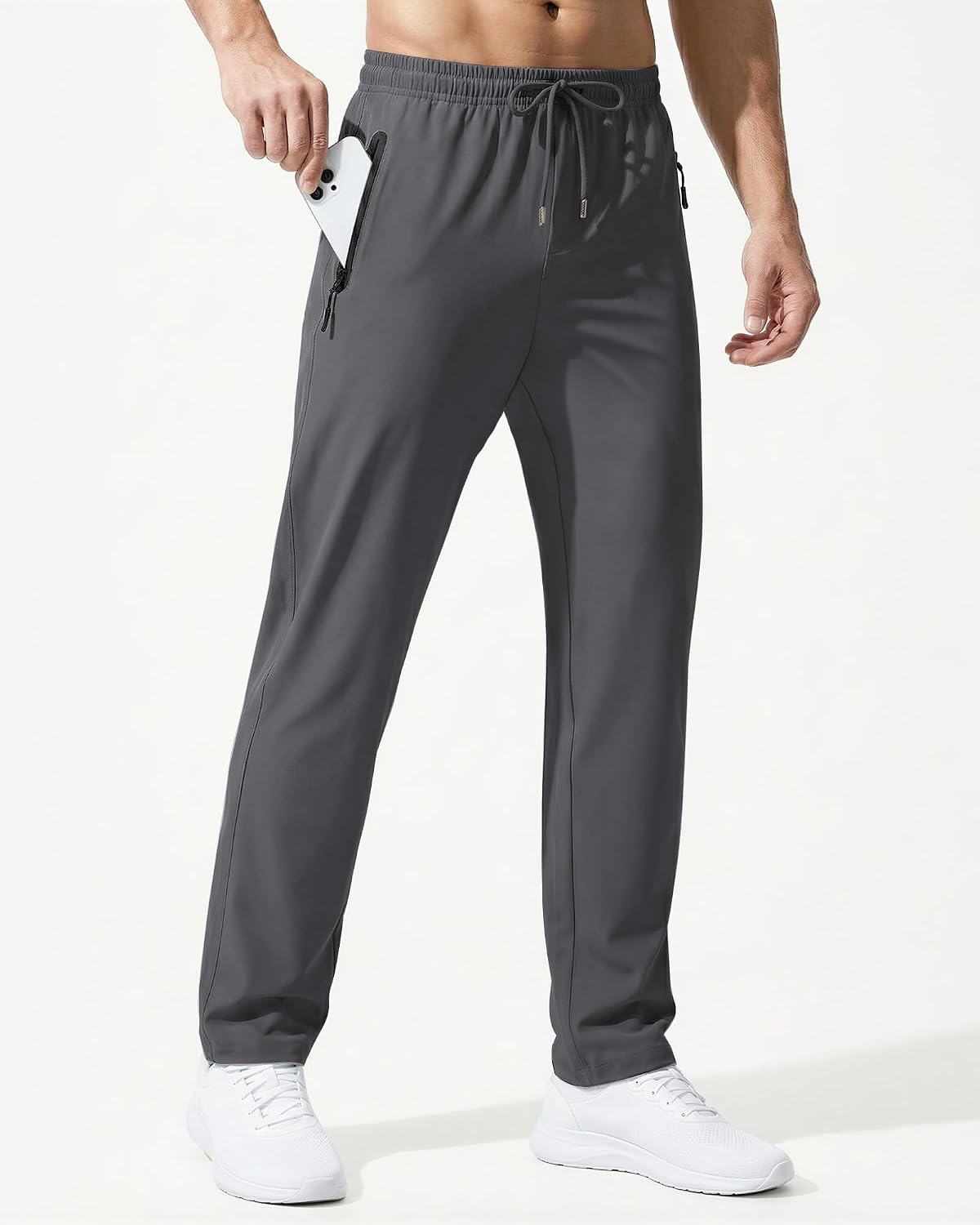 Quick-Dry Hiking Pants with Zipper Pockets