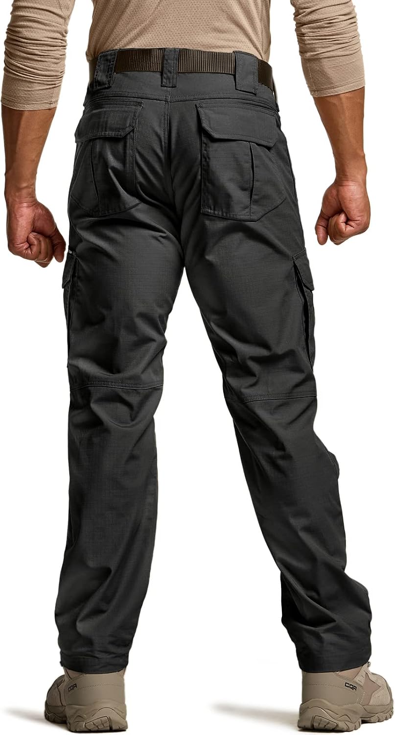 Water-Resistant Ripstop Outdoor Work Pants
