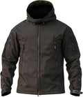 Hooded Fleece-Lined Tactical Jacket