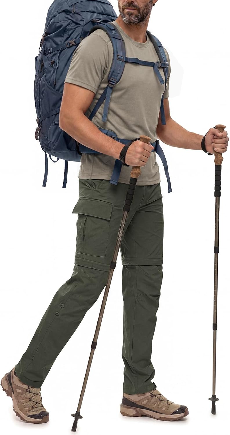 Zip-Off Convertible Hiking Trousers