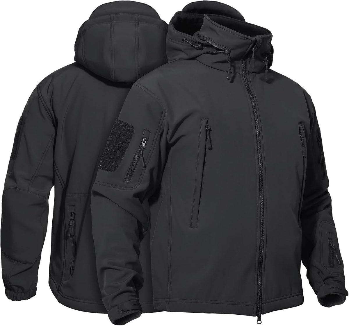 Warm Fleece-Lined Tactical Outdoor Coat