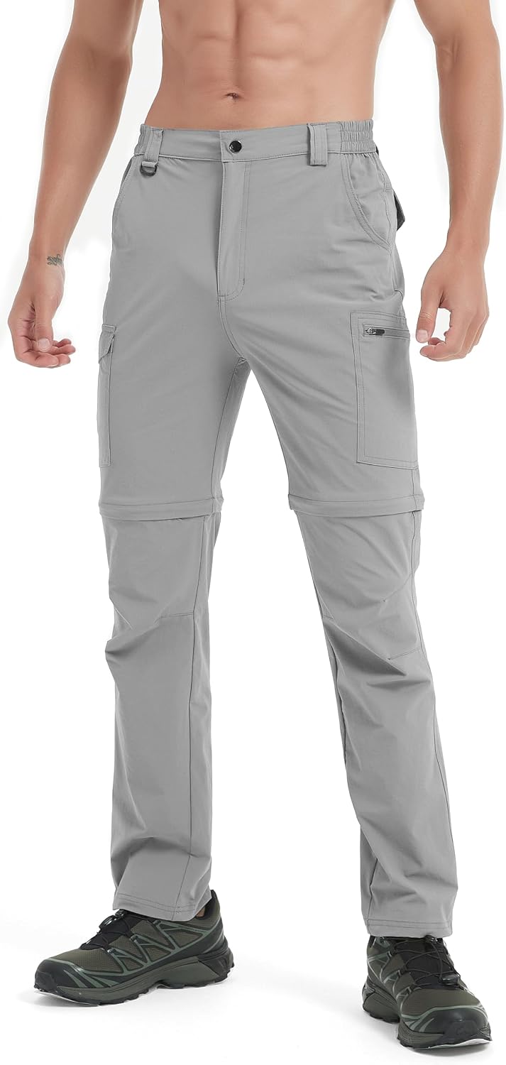 Lightweight Waterproof Zip-Off Hiking Pants