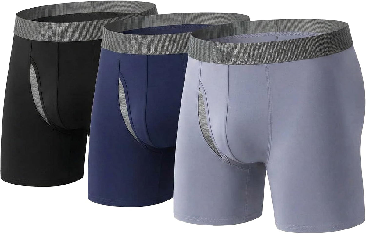 Moisture-Wicking Performance Boxer Briefs