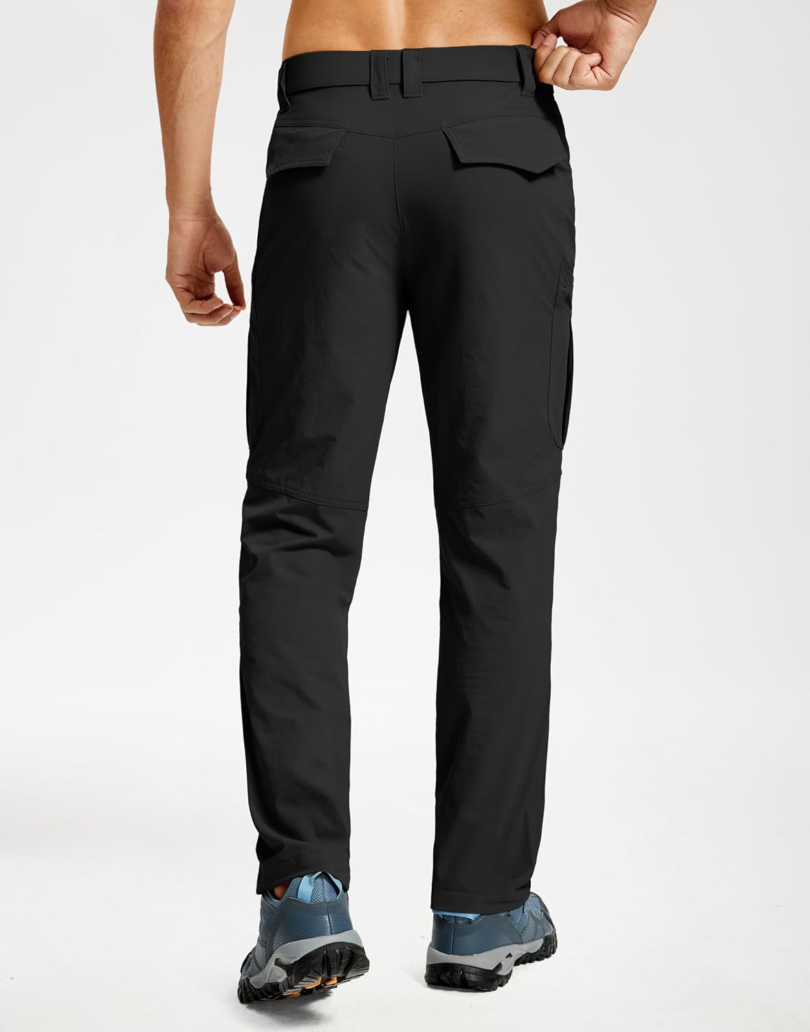 Lightweight Nylon Cargo Pants with 6 Pockets